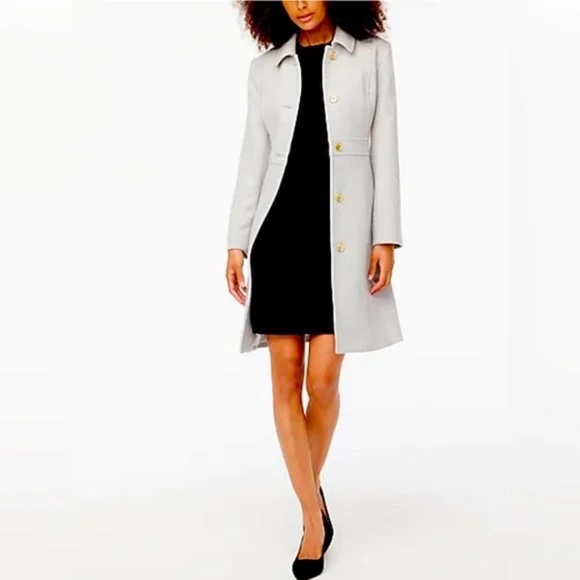 Wool-blend Lady Day Coat - 4P - Picture 1 of 7